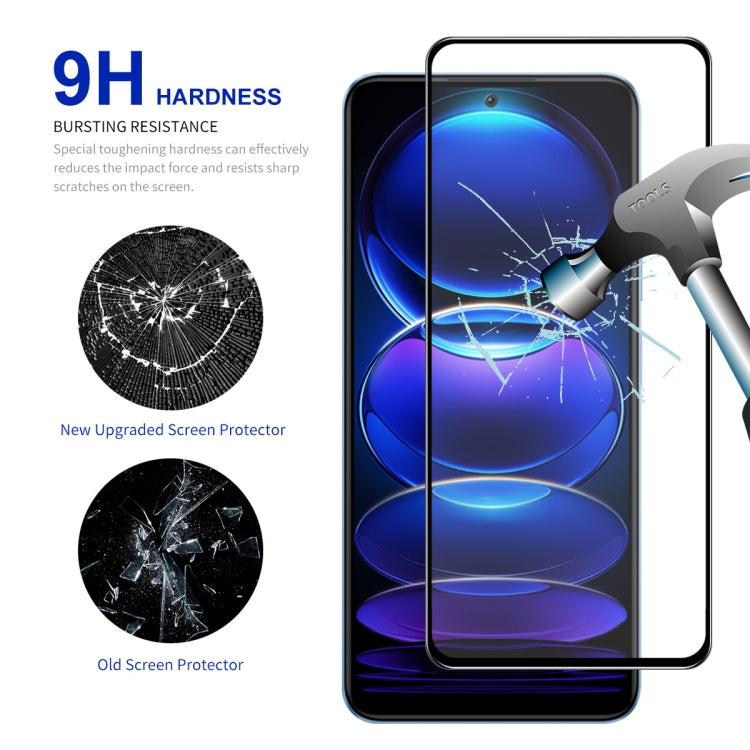 Per Xiaomi Redmi Note 12 ENKAY Full Glue 0.26mm 9H 2.5D Vetro temperato Full Film, For Xiaomi Redmi Note 12 China(1pcs), For Xiaomi Redmi Note 12 China(2pcs), For Xiaomi Redmi Note 12 China(5pcs), For Xiaomi Redmi Note 12 China(10pcs)