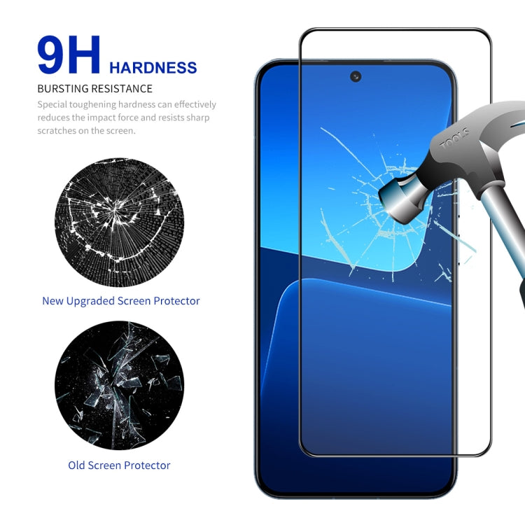 Per Xiaomi 13 ENKAY Full Glue 0.26mm 9H 2.5D Pellicola completa in vetro temperato, For Xiaomi 13(1pcs), For Xiaomi 13(2pcs), For Xiaomi 13(5pcs), For Xiaomi 13(10pcs)