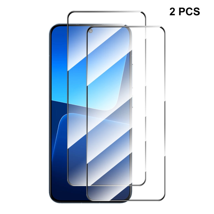 Per Xiaomi 13 ENKAY Full Glue 0.26mm 9H 2.5D Pellicola completa in vetro temperato, For Xiaomi 13(1pcs), For Xiaomi 13(2pcs), For Xiaomi 13(5pcs), For Xiaomi 13(10pcs)