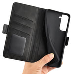 Custodia in pelle con fibbia magnetica per Samsung Galaxy S23