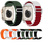 Cinturino nylon bicolore per Apple Watch 38-41mm