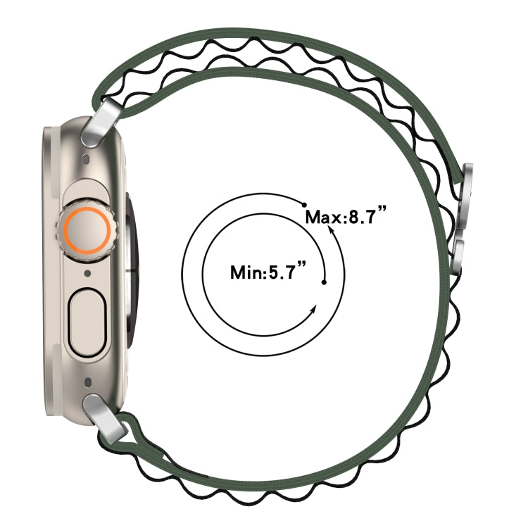 Cinturino nylon bicolore per Apple Watch 38-41mm
