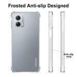 ENKAY Custodia per telefono antiurto in TPU trasparente, For Motorola Moto G 5G 2023, For Motorola Moto G53 5G, For Motorola Moto X40 5G
