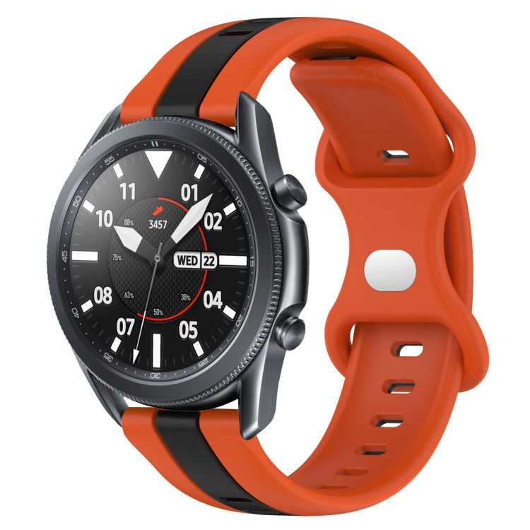 Cinturino in silicone bicolore 22mm per Samsung Galaxy Watch