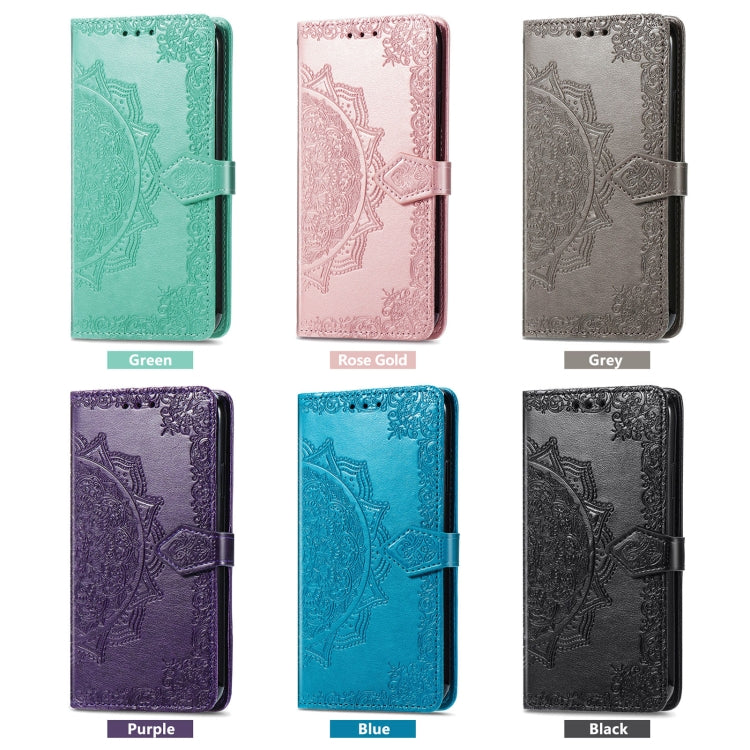 Custodia per telefono in pelle goffrata fiore mandala, For Honor Magic 4 Pro, For Honor X8 5G, For Honor X30 / Magic 4 Lite 5G, For Infinix Note 11