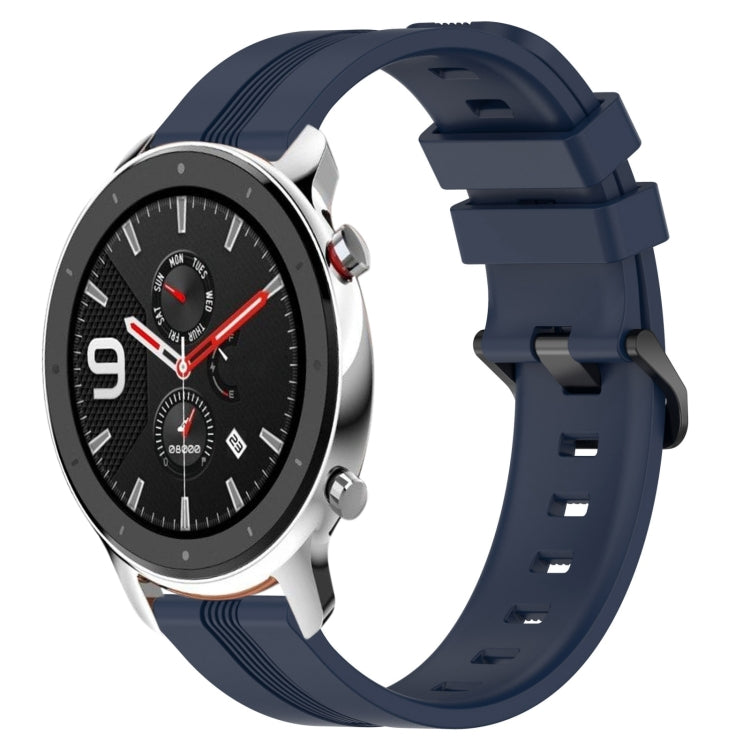 Cinturino in silicone 22 mm per Amazfit GTR 4 e GTR 3
