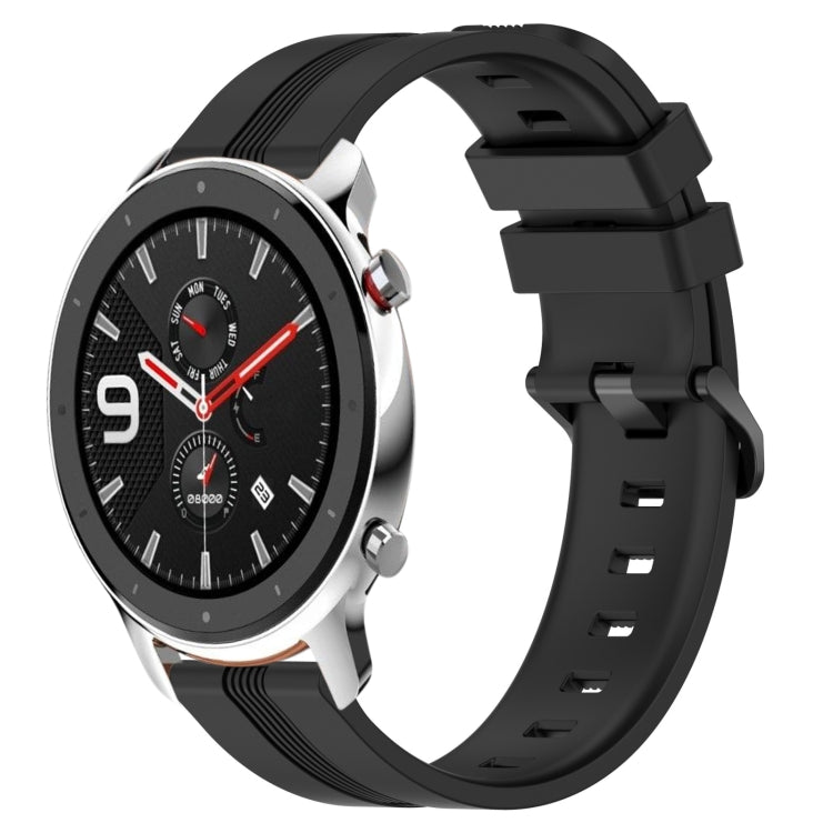 Cinturino in silicone 22 mm per Amazfit GTR 4 e GTR 3