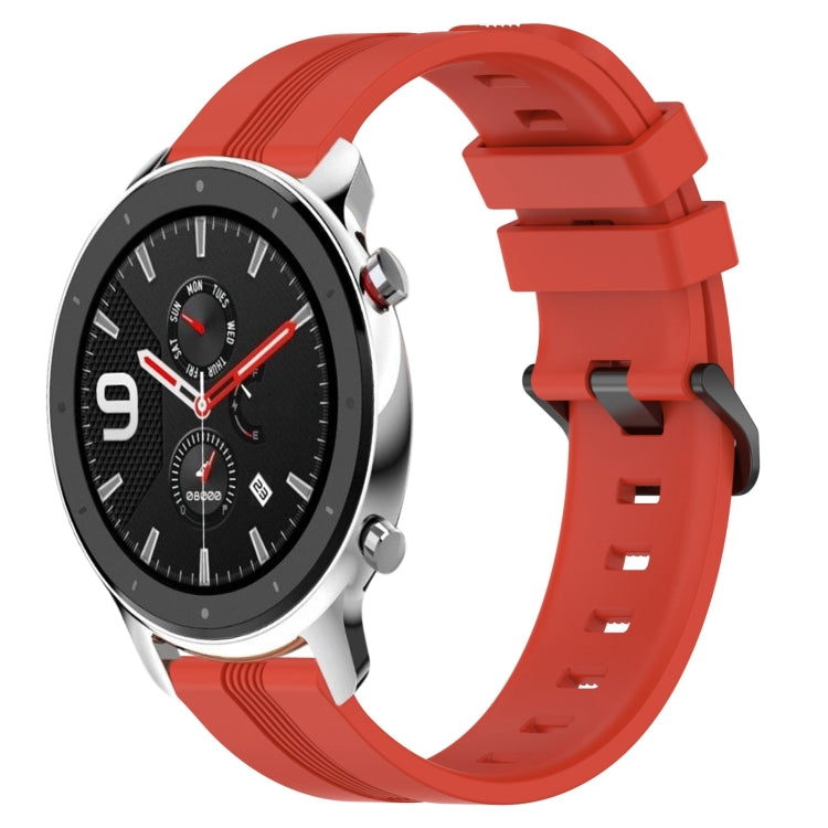 Cinturino in silicone 22 mm per Amazfit GTR 4 e GTR 3
