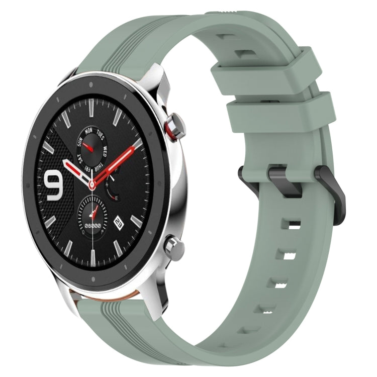 Cinturino in silicone 22 mm per Amazfit GTR 4 e GTR 3