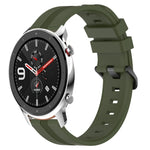 Cinturino in silicone 22 mm per Amazfit GTR 4 e GTR 3