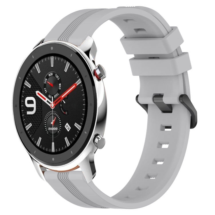 Cinturino in silicone 22 mm per Amazfit GTR 4 e GTR 3