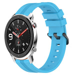 Cinturino in silicone 22 mm per Amazfit GTR 4 e GTR 3