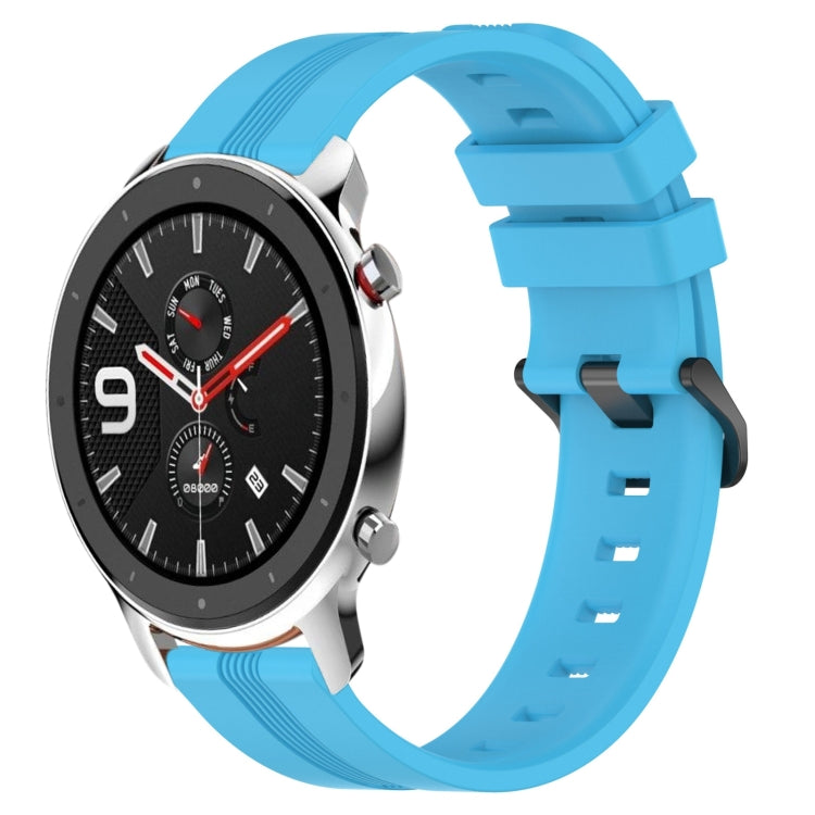 Cinturino in silicone 22 mm per Amazfit GTR 4 e GTR 3