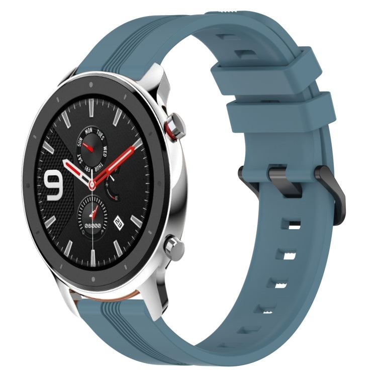 Cinturino in silicone 22 mm per Amazfit GTR 4 e GTR 3