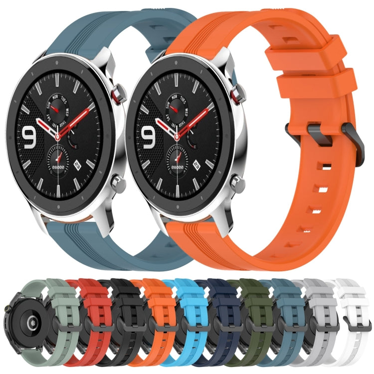 Cinturino in silicone 22 mm per Amazfit GTR 4 e GTR 3