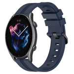 Cinturino in silicone 22 mm per Amazfit GTR 4 e GTR 3