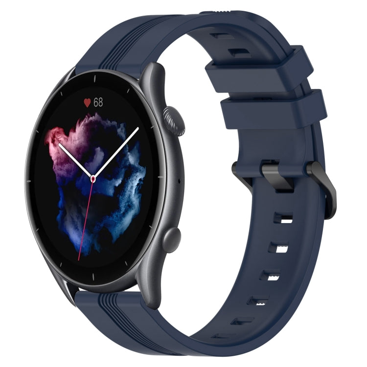 Cinturino in silicone 22 mm per Amazfit GTR 4 e GTR 3