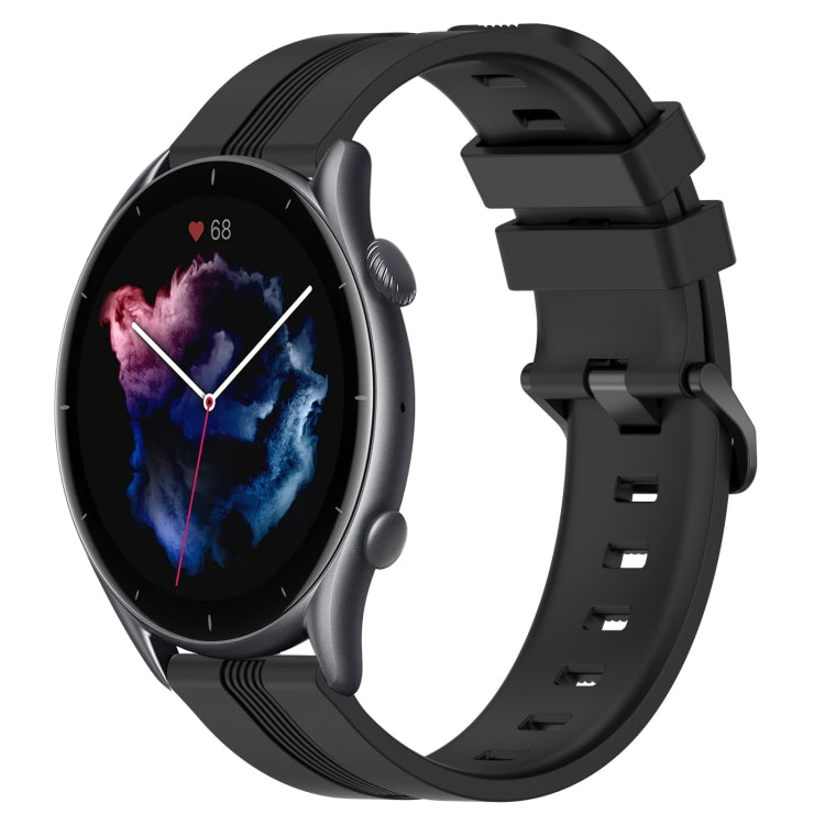Cinturino in silicone 22 mm per Amazfit GTR 4 e GTR 3