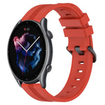 Cinturino in silicone 22 mm per Amazfit GTR 4 e GTR 3