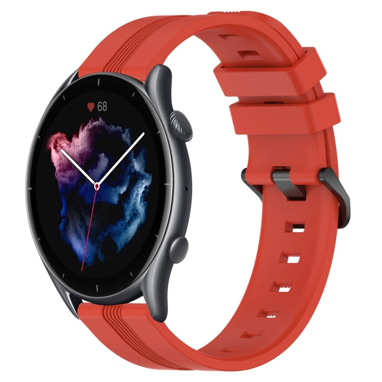 Cinturino in silicone 22 mm per Amazfit GTR 4 e GTR 3