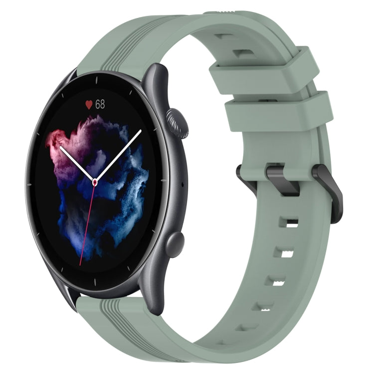 Cinturino in silicone 22 mm per Amazfit GTR 4 e GTR 3