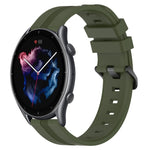 Cinturino in silicone 22 mm per Amazfit GTR 4 e GTR 3