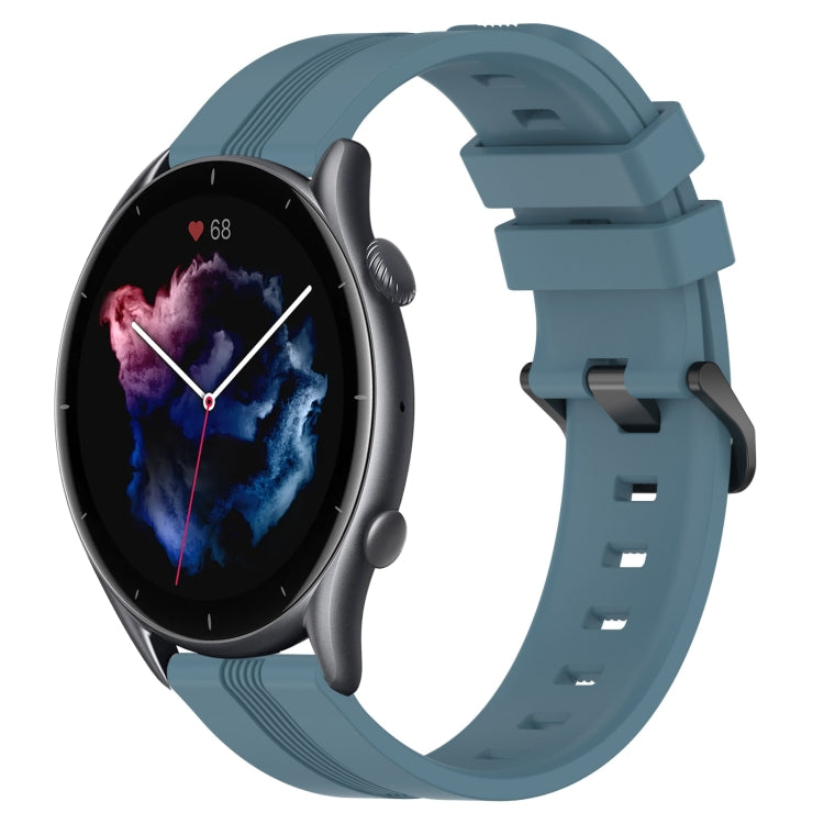 Cinturino in silicone 22 mm per Amazfit GTR 4 e GTR 3