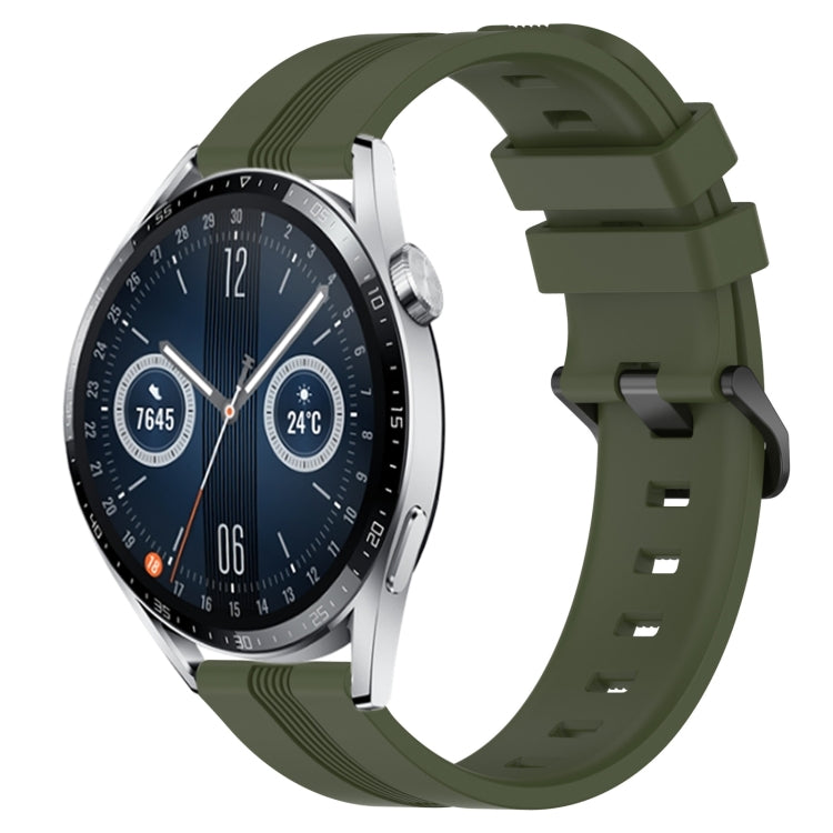 Cinturino in silicone 22 mm per Huawei Watch 3 Pro