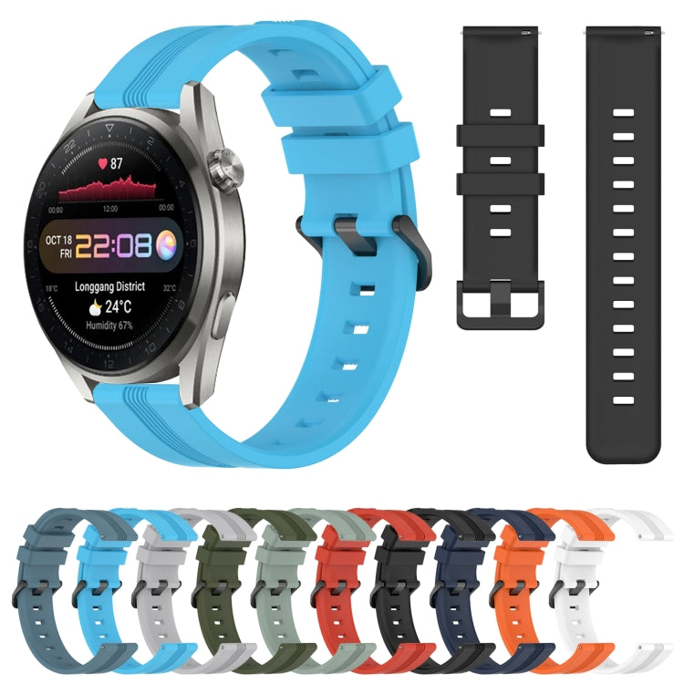 Cinturino in silicone 22 mm per Huawei Watch GT 2 Pro