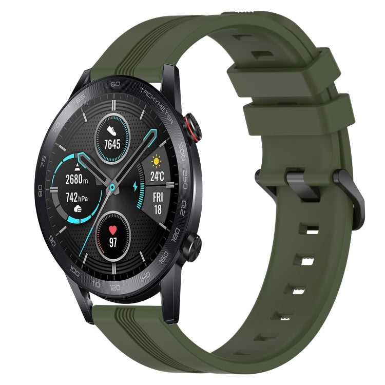 Cinturino in silicone 22 mm per Honor Magic Watch 2 46mm