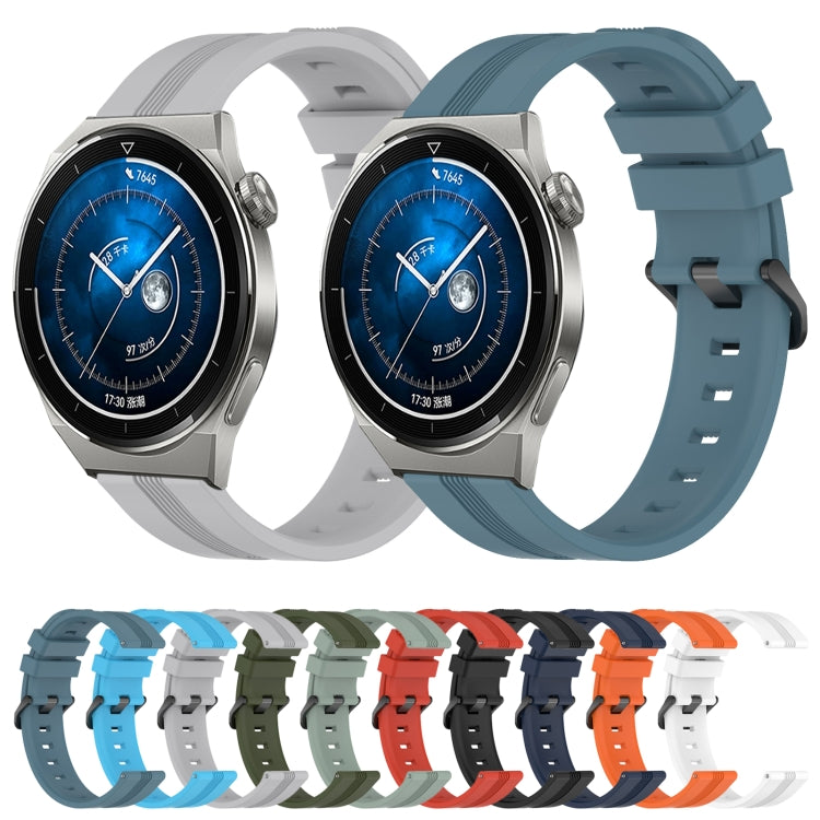 Cinturino in silicone 20mm per Huawei Watch GT3 42/43mm