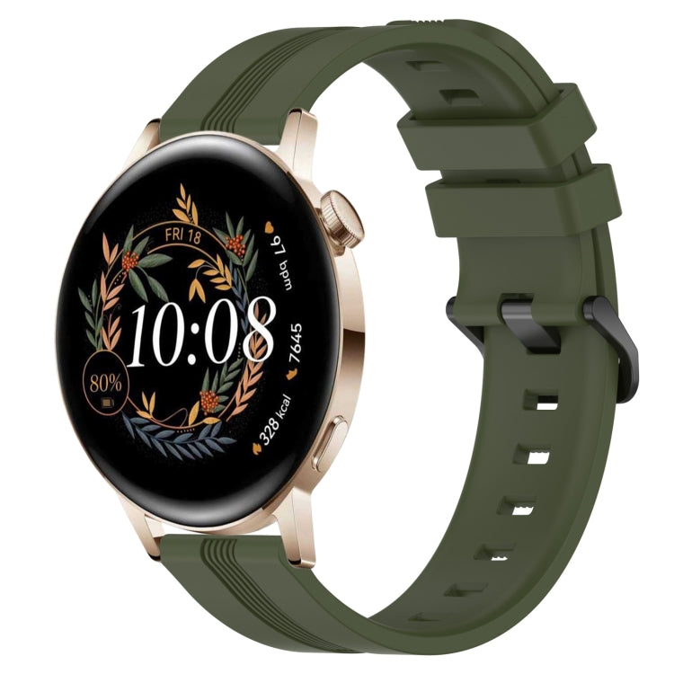 Cinturino in silicone 20mm per Huawei Watch GT3 42/43mm