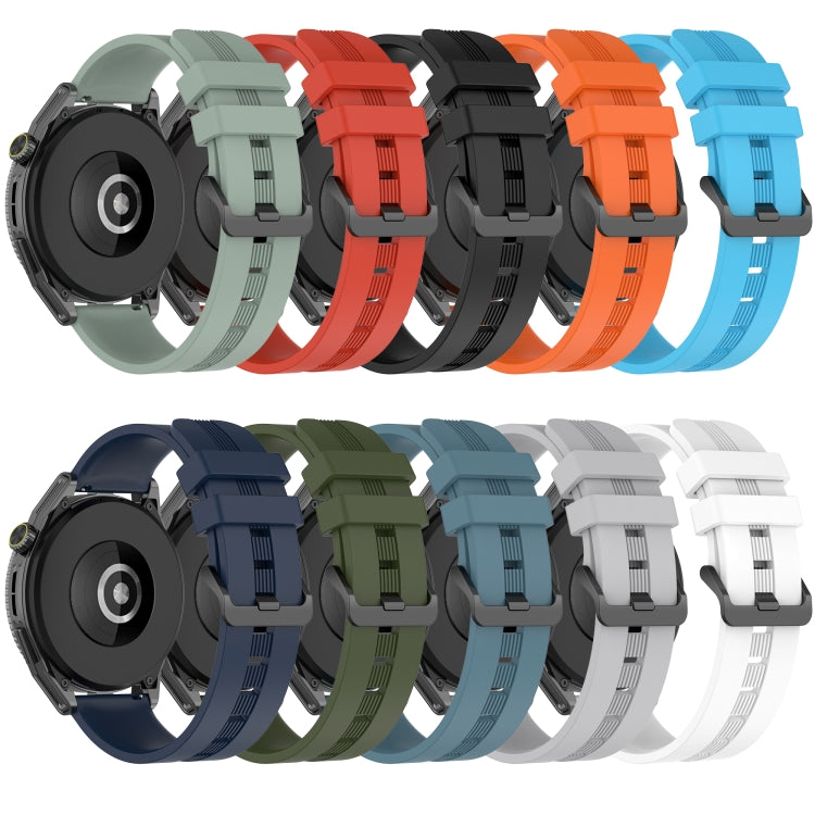 Cinturino in silicone a strisce concave da 20 mm, For Amazfit GTS 4, For Amazfit GTS 3