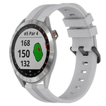 Cinturino in silicone 20 mm per Garmin Approach S40