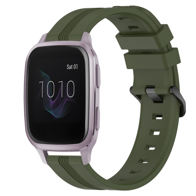 Cinturino in silicone 20 mm per Garmin Venu SQ