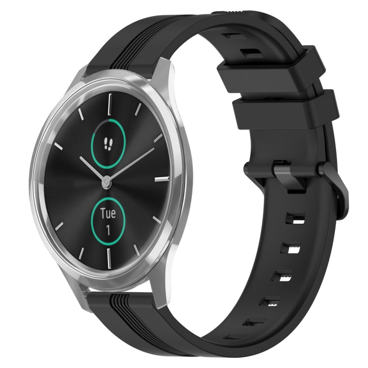 Cinturino in silicone 20 mm per Garmin Venu SQ