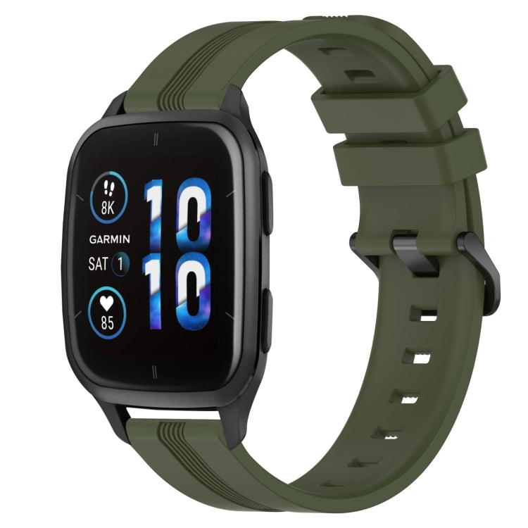 Cinturino in silicone 20mm per Garmin Venu Sq 2