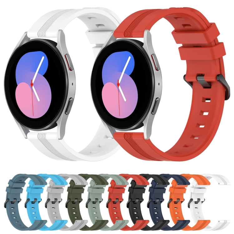 Cinturino in silicone 20mm per Samsung Galaxy Watch5 Pro 45mm
