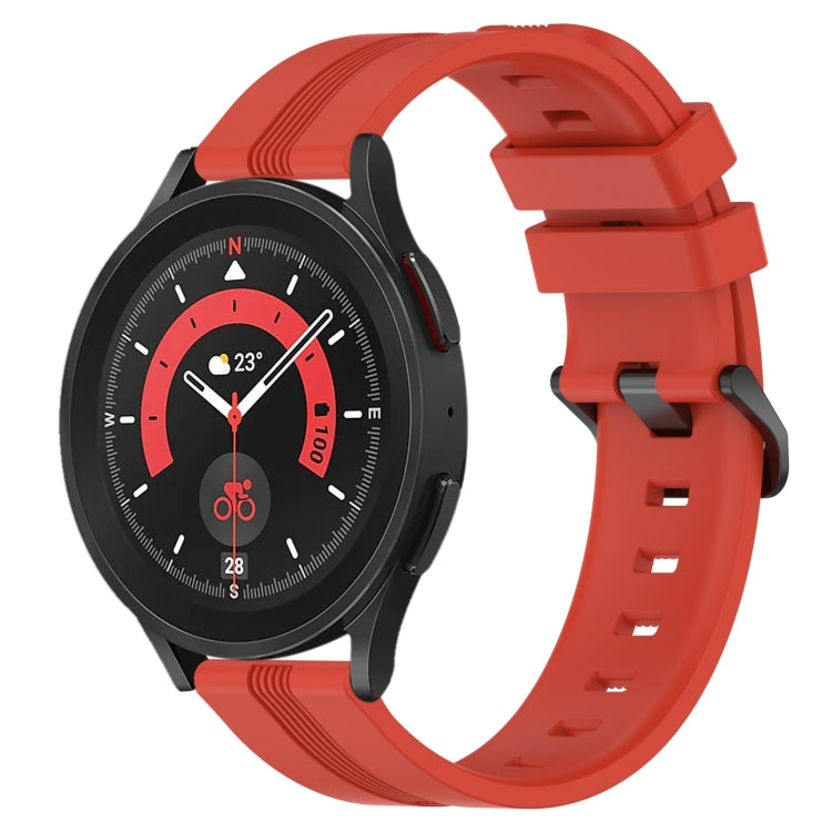 Cinturino in silicone 20mm per Samsung Galaxy Watch5 Pro 45mm