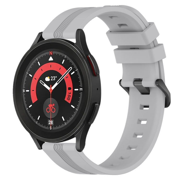 Cinturino in silicone 20mm per Samsung Galaxy Watch5 Pro 45mm