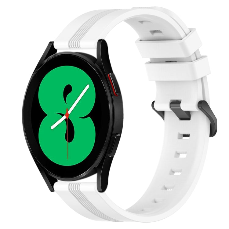 Cinturino in silicone 20mm per Samsung Galaxy Watch4 44mm e 40mm