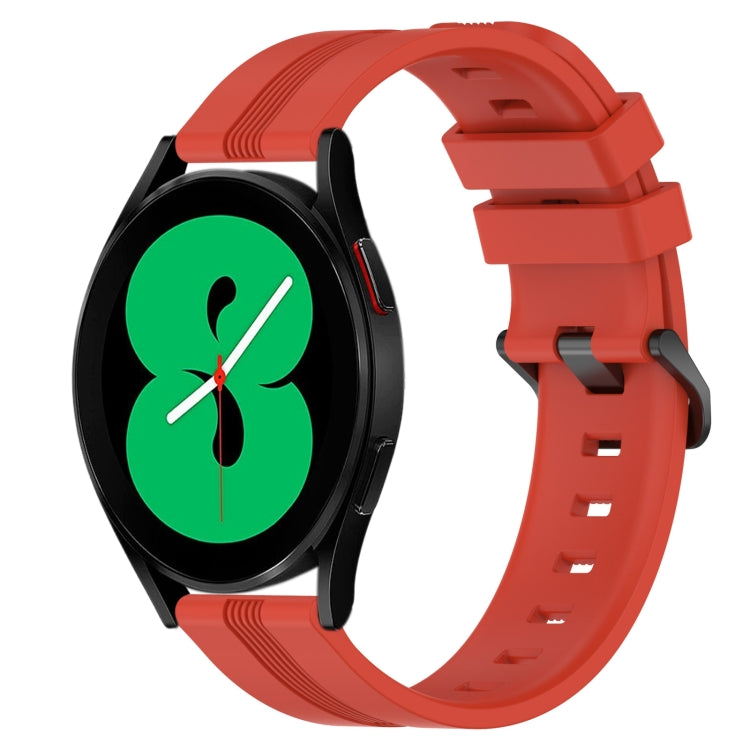 Cinturino in silicone 20mm per Samsung Galaxy Watch4 44mm e 40mm