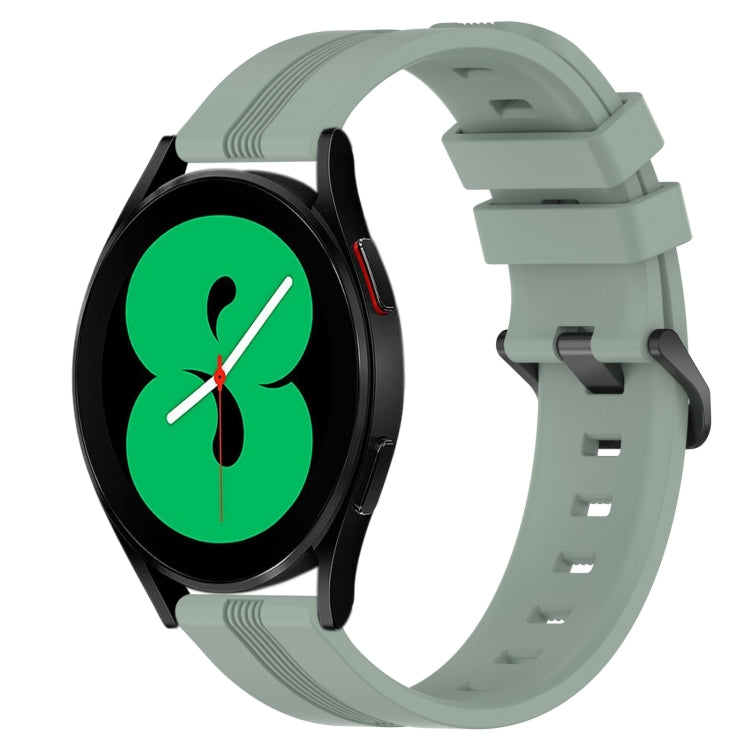 Cinturino in silicone 20mm per Samsung Galaxy Watch4 44mm e 40mm