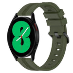 Cinturino in silicone 20mm per Samsung Galaxy Watch4 44mm e 40mm