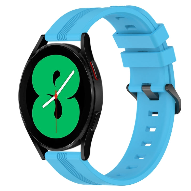Cinturino in silicone 20mm per Samsung Galaxy Watch4 44mm e 40mm