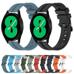 Cinturino in silicone 20mm per Samsung Galaxy Watch4 44mm e 40mm