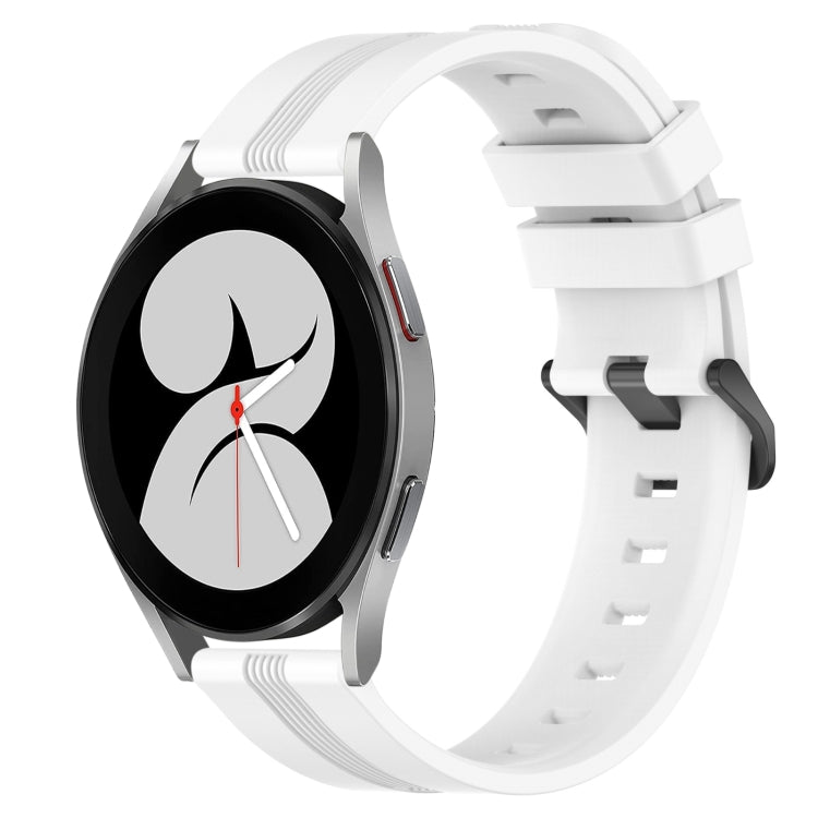 Cinturino in silicone 20mm per Samsung Galaxy Watch4 44mm e 40mm