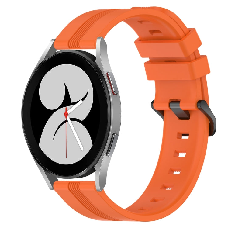 Cinturino in silicone 20mm per Samsung Galaxy Watch4 44mm e 40mm