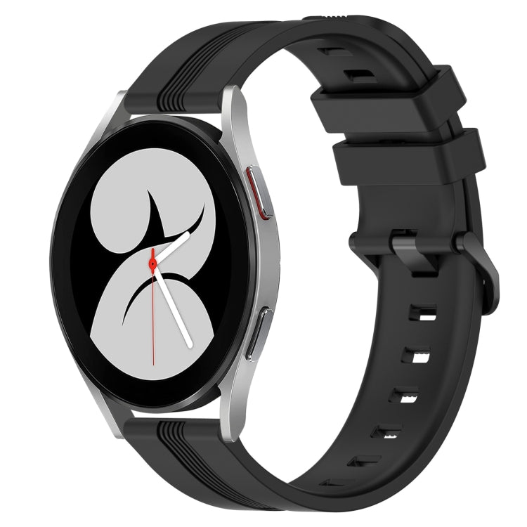 Cinturino in silicone 20mm per Samsung Galaxy Watch4 44mm e 40mm