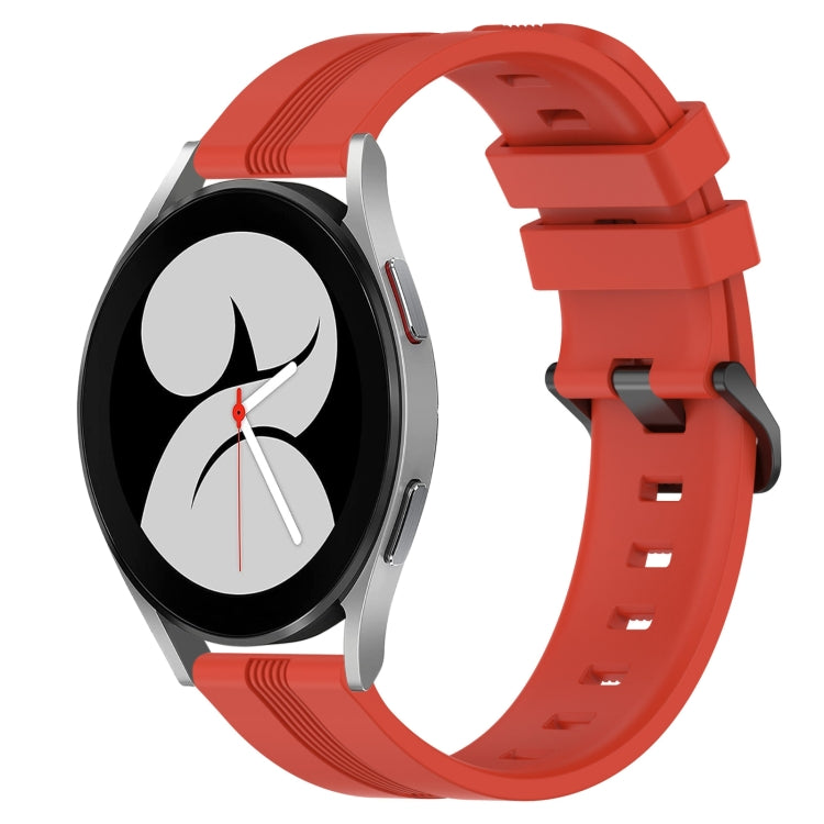 Cinturino in silicone 20mm per Samsung Galaxy Watch4 44mm e 40mm